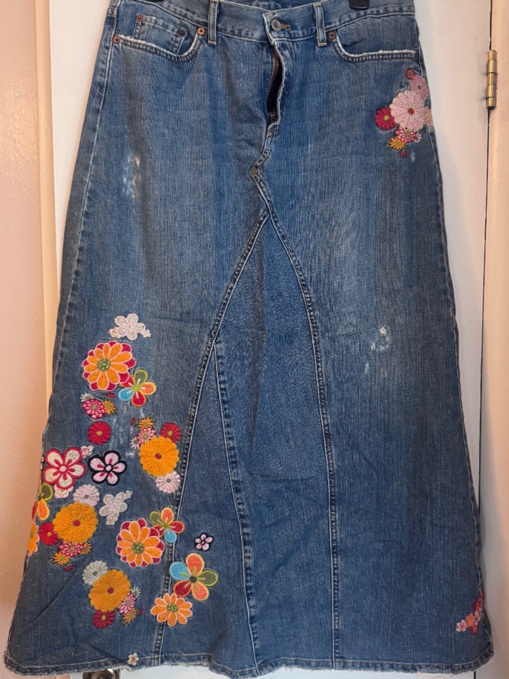 Rare Lucky Denim Skirt
